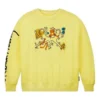 Converse x Keith Haring Shapes Sweatshirt asiatische Größen „Yellow“