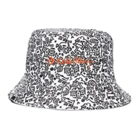 Converse x Keith Haring Wendbarer Bucket Hat „Weiß“
