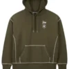 Converse x Patta Gold Standard Hoodie asiatische Größen „Utility Green Heather“