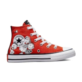 Converse x Peanut Chuck Taylor All Star „Weiß Rot Schwarz“