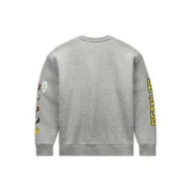 Converse x Peanuts Fleece Crew (asiatische Größen) „Vintage Grey Heather“ Converse x Peanuts Fleece Crew (asiatische Größen) „Vintage Grey Heather“