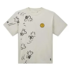Converse x Peanuts Shapes T-Shirt asiatische Größen „Beige“