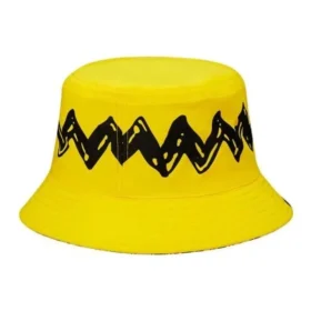 Converse x Peanuts Wendbarer Bucket Hat „Cyber Yellow“