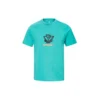 Converse x Scooby Doo Crossover Cartoon Kurzarm-T-Shirt für Herren, Blau