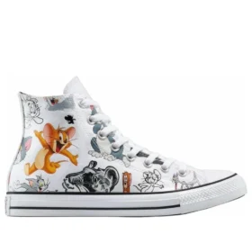 Converse x Tom & Jerry Chuck Taylor All Star High „White“