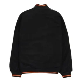 Converse x Vince Staples Insulated Varsity Jacke (asiatische Größen) „Black Orange“