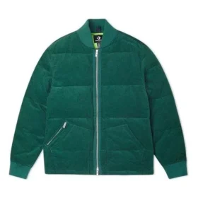Cordjacke in asiatischen Größen „Grün“