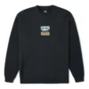 Counter Climate Graphic Crew Sweatshirt asiatische Größen „Black“