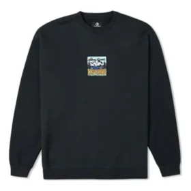 Counter Climate Graphic Crew Sweatshirt asiatische Größen „Black“ Counter Climate Graphic Crew Sweatshirt asiatische Größen „Black“