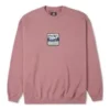 Counter Climate Graphic Crew Sweatshirt asiatische Größen „Pink Mauve“