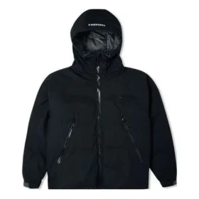 Counter Climate Kurze Daunenjacke Asiatische Größen „Schwarz“
