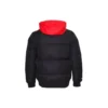 Court Down Bomberjacke asiatische Größen „Schwarz Rot“