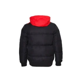 Court Down Bomberjacke asiatische Größen „Schwarz Rot“