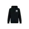 Court Graphic Hoodie asiatische Größen „Schwarz“