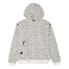 Court-Ready Cheetah Half Zip Hoodie asiatische Größen „Egret Spotted Leopard“