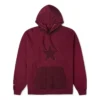 Cozy Utility Hoodie (asiatische Größen) „Burgundy“