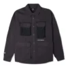 Cozy Utility Woven Shirt (asiatische Größen) „Schwarz“