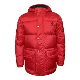 Daunen-Pufferjacke asiatische Größen „Rot“