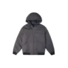 Daunen-Wende-Utility-Jacke, asiatische Größen „Black“