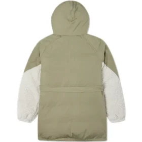 Daunenjacke asiatische Größen „Olive Green White“