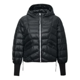 Daunenjacke asiatische Größen „Schwarz“