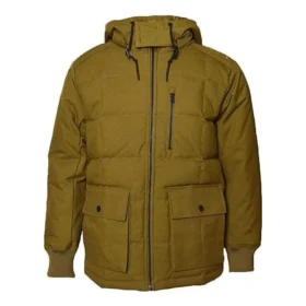 Daunenjacke in mittlerer Länge, asiatische Größen „Green“