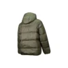 Daunenjacke mit Kapuze – asiatische Größen „Cargo Khaki“