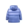 Daunenjacke mit Logo-Print, asiatische Größen „Purple White“