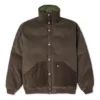 Daunenjacke mit Stehkragen, asiatische Größen „Brown“