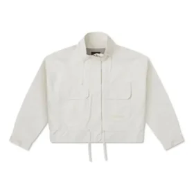 De Luxe Jacke asiatische Größen „Weiß“