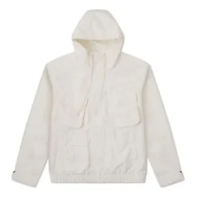 De Luxe Jacke asiatische Größen „Weiß“