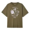 Desert Neighbors T-Shirt (asiatische Größen) „Olivgrün“