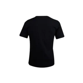 Druckmuster Kurzarm Schwarz