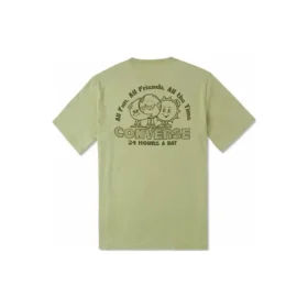 Earth Moon Sun Kurzarm-T-Shirt asiatische Größen „Hellgrün“