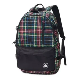 Edge Rucksack Plaid „Schwarz“