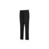 Einfarbige Casual-Hose mit hoher Taille, asiatische Größen „Schwarz“
