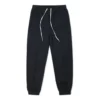 Einfarbige Schnürsenkel-Set Fußsport-Hosen/Jogginghosen Dunkel-Schwarz