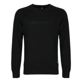 Essentials Sweatshirt mit Rundhalsausschnitt, asiatische Größen, „Schwarz“ Essentials Sweatshirt mit Rundhalsausschnitt, asiatische Größen, „Schwarz“