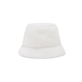 Fleece-Bucket-Mütze „White“