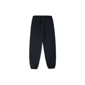 Fleece-Jogginghose mit Chevron-Logo und Kordelzug, asiatische Größen „Schwarz“