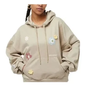 Flora Logo Hoodie asiatische Größen „Beige“ Flora Logo Hoodie asiatische Größen „Beige“