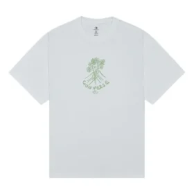 Flower Friends T-Shirt asiatische Größen „Weiß“