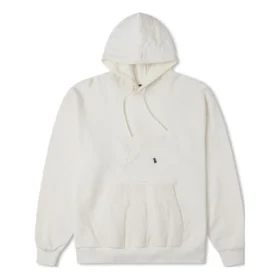 Gemütlicher Utility-Hoodie, asiatische Größen „Weiß“ Gemütlicher Utility-Hoodie, asiatische Größen „Weiß“
