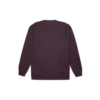 Genderneutral Converse Shapes Bubble Sweatshirt mit Rundhalsausschnitt, asiatische Größen „Black Currant“