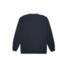 Geschlechtsneutrales Converse Shapes Bubble Sweatshirt mit Rundhalsausschnitt, asiatische Größen, „Schwarz“