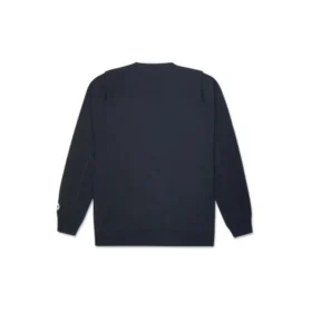 Geschlechtsneutrales Converse Shapes Bubble Sweatshirt mit Rundhalsausschnitt, asiatische Größen, „Schwarz“