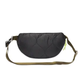 Gesteppter Sling-Rucksack „Schwarz“