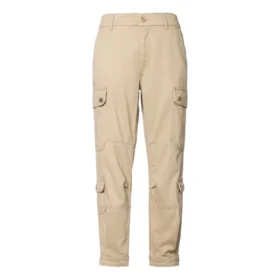 Gewebte Cargo-Utility-Hose, asiatische Größen „Beige“