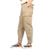 Gewebte Cargo-Utility-Hose, asiatische Größen „Beige“
