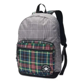 Go 2 Patch Plaid Rucksack „Grau“
